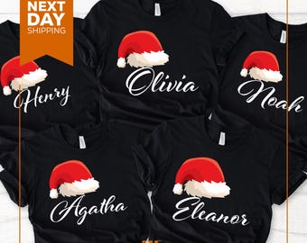 Personalized Family Christmas Shirt: Matching Xmas Tee