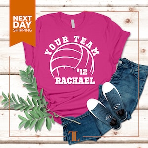 Custom Volleyball Team Shirt: Personalized Player Tee