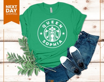 Starbucks Queen Shirt: Personalized Coffee Lover Tee