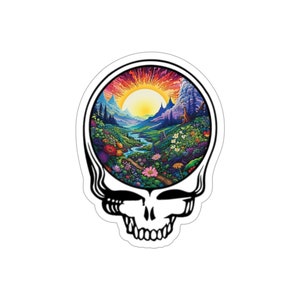 Grateful Dead Die-Cut Stickers 3 X 3 | Grateful Dead | Nature | Grateful Dead Nature