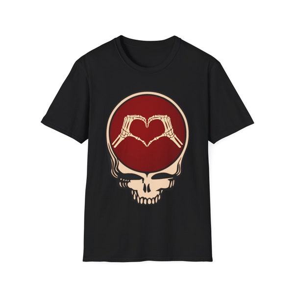 Grateful Dead Valentines Day Shirt | Dead Head Shirt | Deadhead Gift | They Love Each other | Jerry Garcia | Bob Weir | Grateful Dead Heart