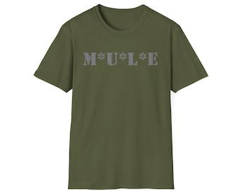 Gov't Mule Unisex Softstyle T-Shirt | Warren haynes | Dark Side of the Mule | Jam Band Merch