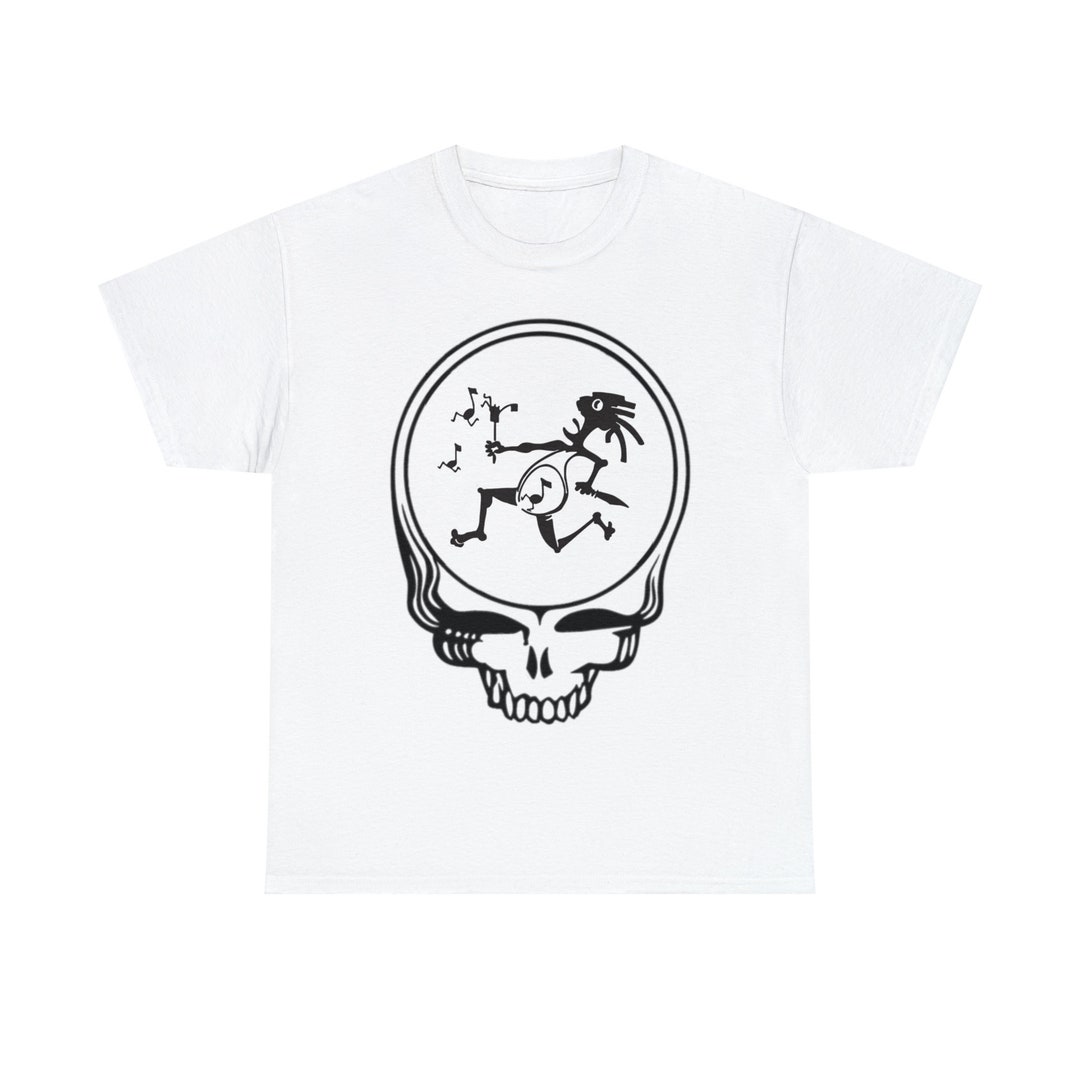 Grateful Dead Widespread Panic Combination Tie Dyeable Tshirt Grateful