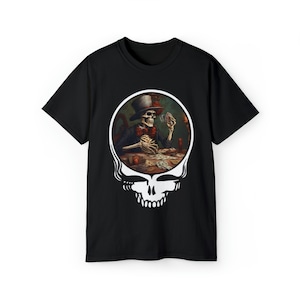 Grateful Dead Loser inspiriertes T-Shirt | Grateful Dead t-Shirt | Dankbarer Tod | Robert Hunter Songtext | Totenkopf | Jerry Garcia