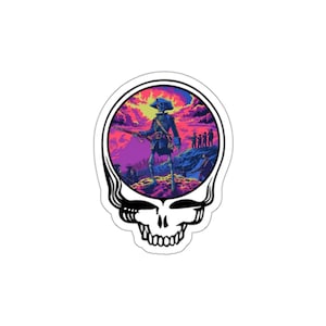Grateful Dead Terrapin Station Inspired Die-Cut Stickers | Terrapin Station | Grateful Dead | Jerry Garcia | Robert Hunter Lyrics