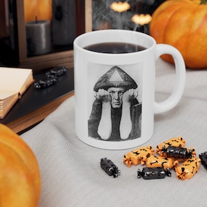 Aleister Crowley Tasse, Do What Thou Willt, soll das ganze Gesetz sein, Okkulte Tasse, Okkulte, Halloween-Tasse, Buch Thelema, Magick