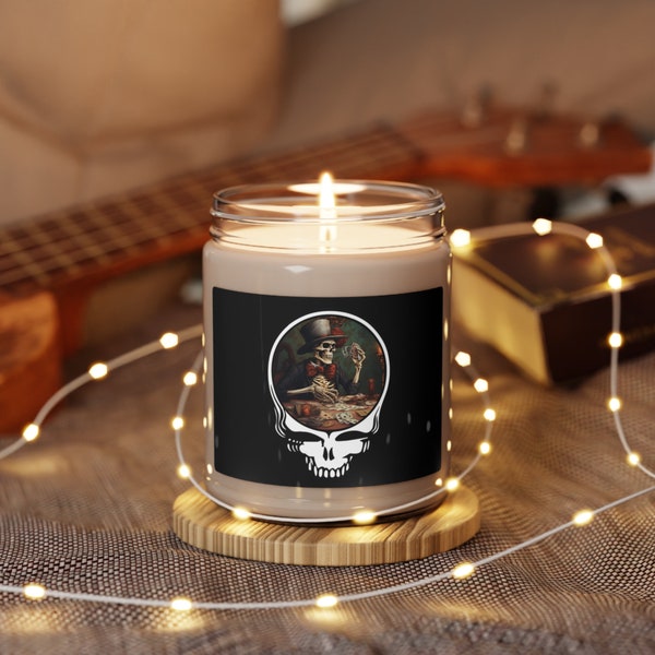 Grateful Dead Scented Candle | Loser Inspired Scented Candle | Dead Head | Jam Band Gift | Candle Gift | Jerry Garcia