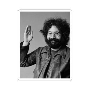 Jerry Garcia Sticker | Jerry Garcia | Grateful Dead | Old & in the Way | Dead Head | Jam Band | Jam Band Merch | The Grateful Dead