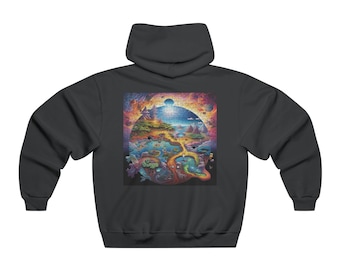 Disco Biscuits Jigsaw Earth Inspired Hoodie | Disco Biscuits Hoodie | Jigsaw Earth | Sorry if you don't | Barber | Brownstein