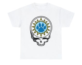 Grateful Dead Dogs in a Pile Tie dyeable T-Shirt | Grateful Dead | Dogs in a Pile | Jam Band Merch | Jam Band Shirt