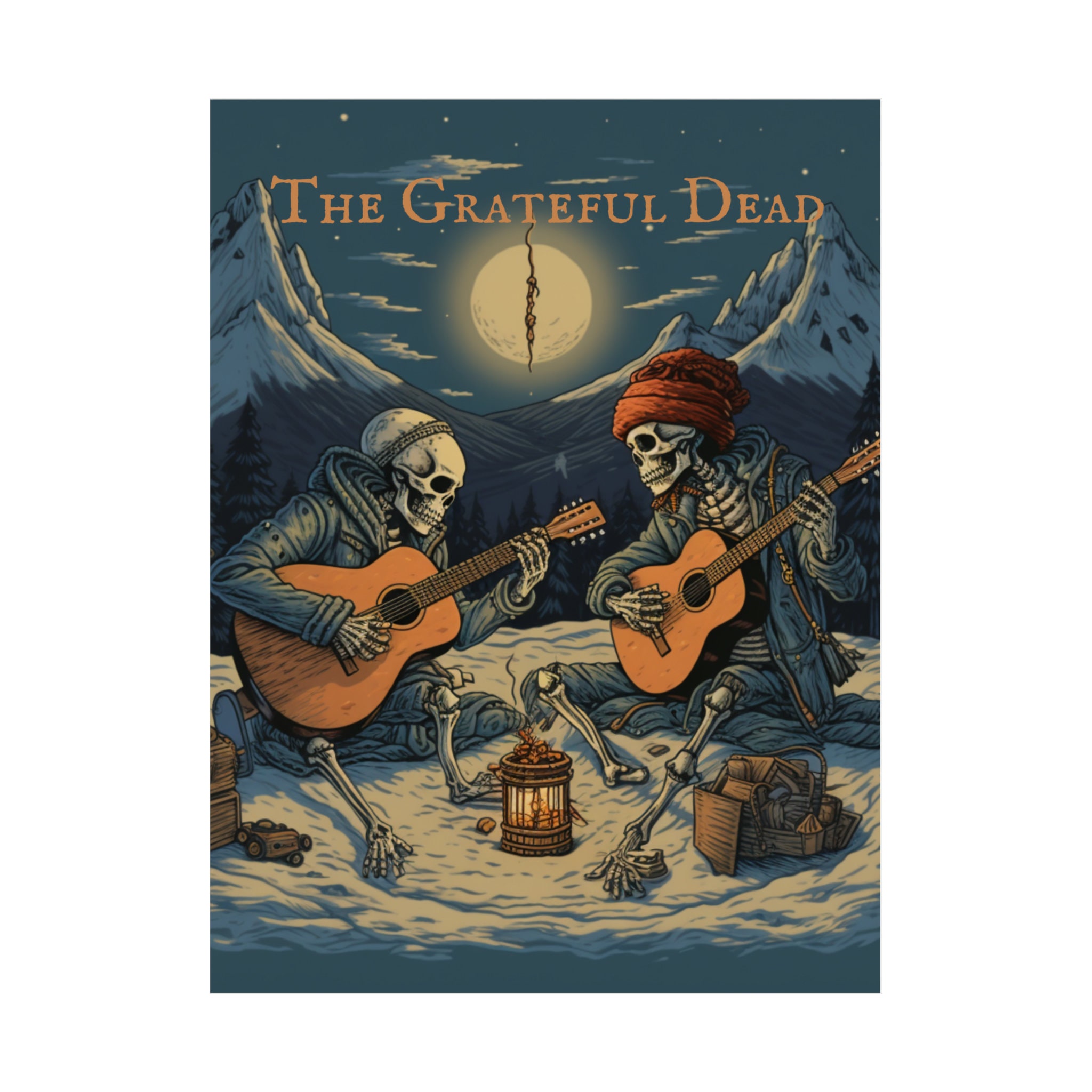 Discover Grateful Dead Poster | Dead Head | Grateful Dead
