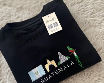 Guatemala Embroidered Sweatshirt