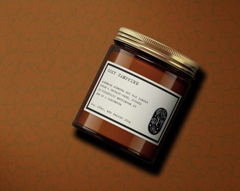 Fogata acogedora | Vela perfumada en frasco de vidrio | Cera de soja | Vertida a mano en Alemania | 100 % vegana y sin crueldad animal | Regalo para cualquier ocasión
