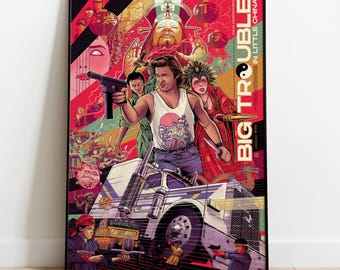 Grosso guaio a Chinatown - Poster, stampa del film, decorazione da parete, regalo per gli appassionati di cinema