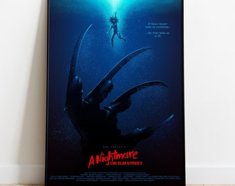 Poster di Nightmare - Dal profondo della notte, stampa del film, decorazione da parete, regalo per gli appassionati di cinema