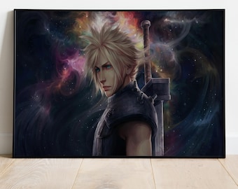 Final Fantasy Poster, Game Print, Wall Art, Gift for Gamers #3