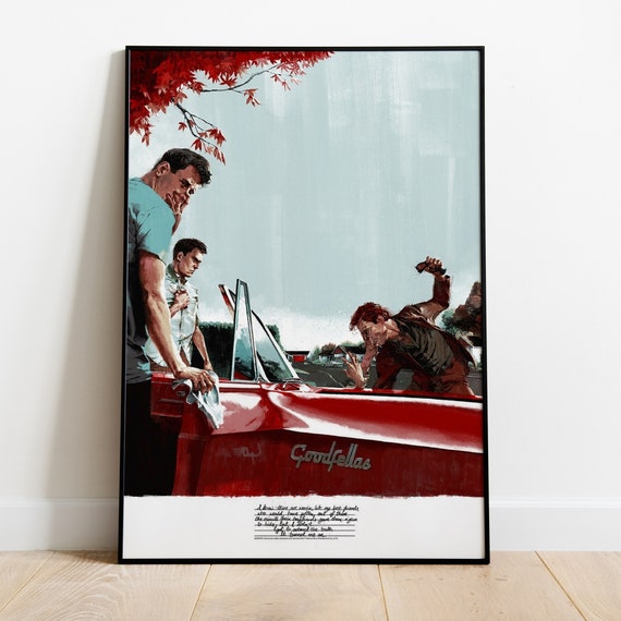 Goodfellas グッドフェローズ アートパネル Goodfellas Canvas Poster, Henry Hill Print, Movie Wall Art - Etsy