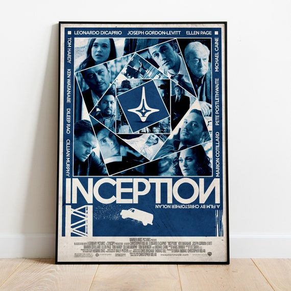Inception Poster, Movie Print, Wall Art, Gift for Film Fans - Etsy