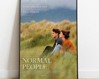 Normal People Poster, Tv Series Print, Wall Art, Gift for Tv Show Fans