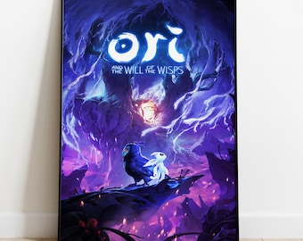 Ori and the Will of the Wisps Poster, Game Print, Wall Art, Gift