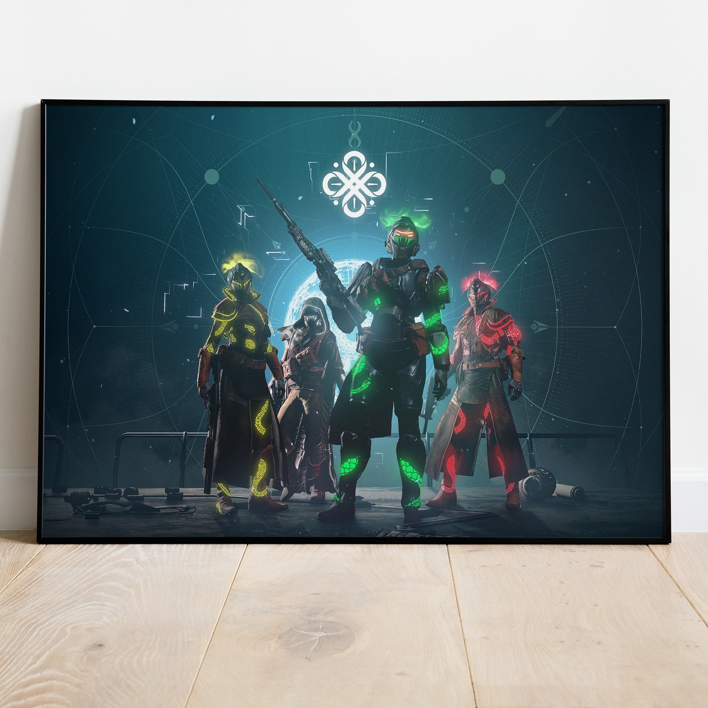 Destiny Poster, Game Print, Wall Art, Gift for Gamers - Etsy