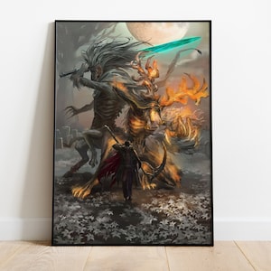 Bloodborne Poster, Game Print, Wall Art, Gift for Gamers