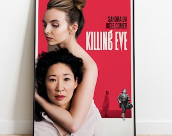 Killing Eve Poster, Tv Series Print, Wall Art, Gift for Tv Show Fans