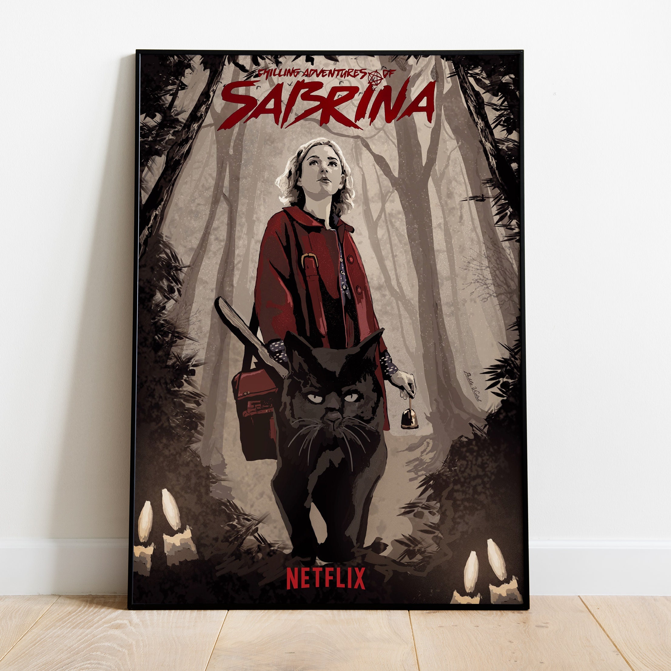 Chilling Adventures of Sabrina Poster, Tv Series Print, Wall Art