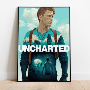 Uncharted Poster, Movie Print, Wall Art, Gift for Film Fans