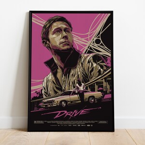 Drive Poster, Movie Print, Wall Art, Gift for Film Fans #2