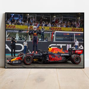 Max Verstappen Poster, Movie Print, Wall Art, Gift for Film Fans