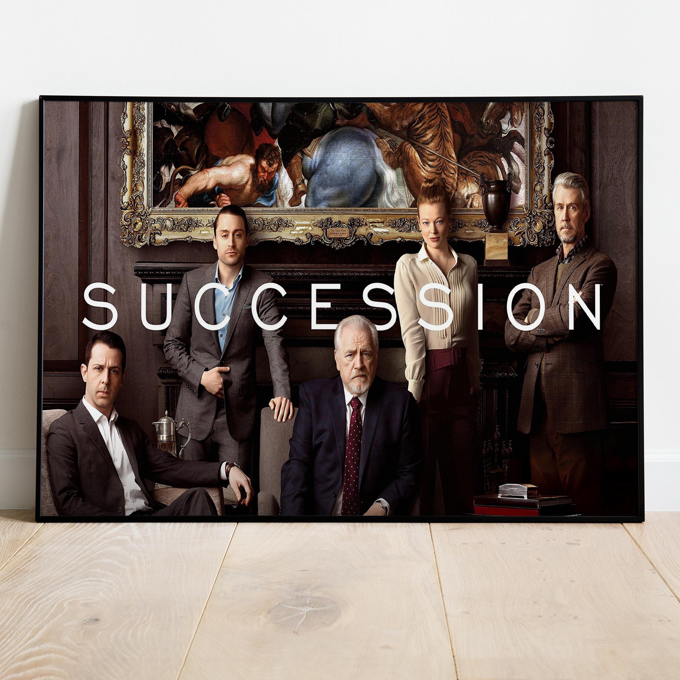 Succession Poster, Tv Series Print, Wall Art, Gift for Tv Show