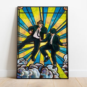 The Blues Brothers Poster, Movie Print, Wall Art, Gift for Film Fans #2