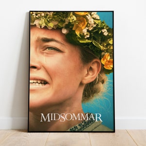 Midsommar Poster, Movie Print, Wall Art, Gift for Film Fans