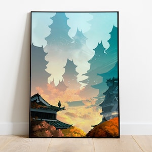 Sekiro Shadows Die Twice Poster, Game Print, Wall Art, Gift for Gamers #2