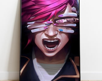 Arcane Poster , Tv Series Print, Wall Art, Gift for Tv Show Fans #2