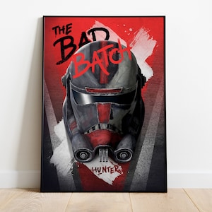 Star Wars: The Bad Batch Poster, Movie Print, Wall Art, Gift for Film Fans