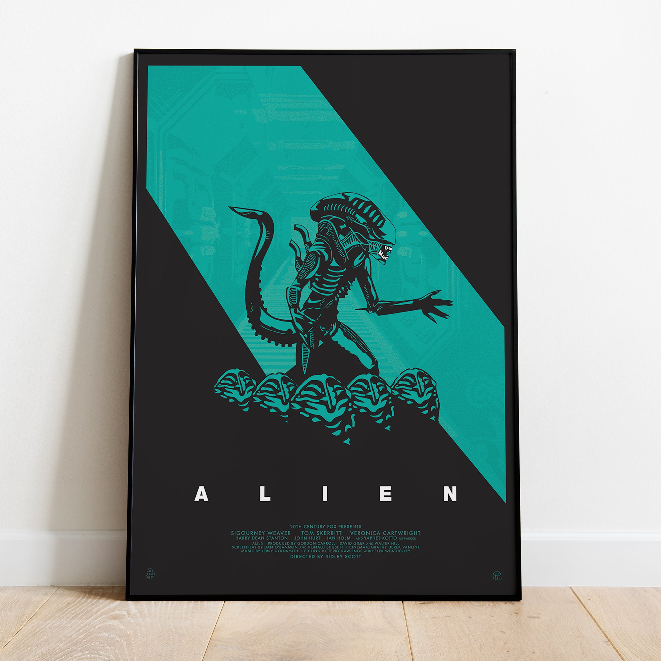 Alien Poster, Movie Print, Wall Art, Gift for Film Fans - Etsy