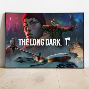 Póster de The Long Dark, impresión de juego, arte de pared, regalo para jugadores