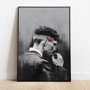 Peaky Blinders Poster, Tv Series Print, Wall Art, Gift for Tv Show Fans #3