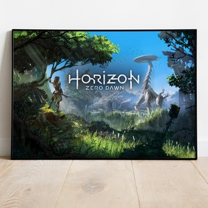 Horizon Zero Dawn ポスター、ゲームプリント、ウォールアート、ゲーマーへのギフト #4