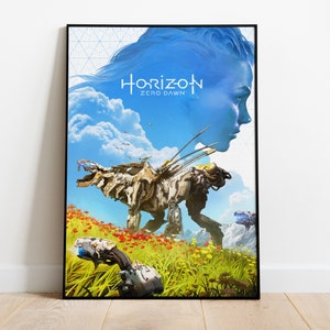 Horizon Zero Dawnのポスター、ゲームプリント、ウォールアート、ゲーマーへのギフト