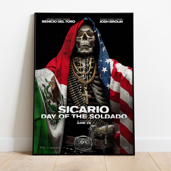 Sicario Poster, Movie Print, Wall Art, Gift for Film Fans - Etsy