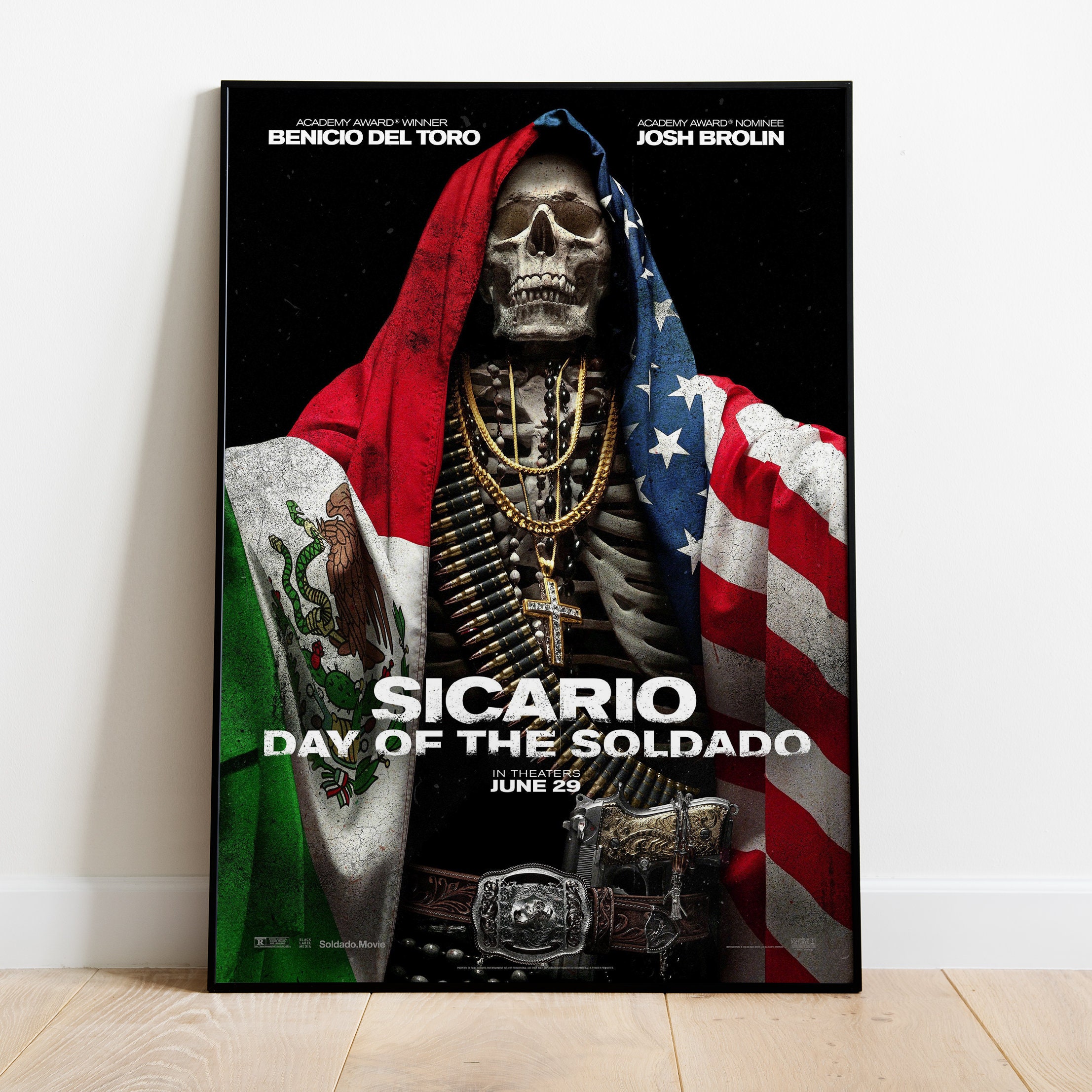Sicario Poster, Movie Print, Wall Art, Gift for Film Fans - Etsy