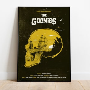 The Goonies Poster, Filmkunst, Geschenk für Filmfans