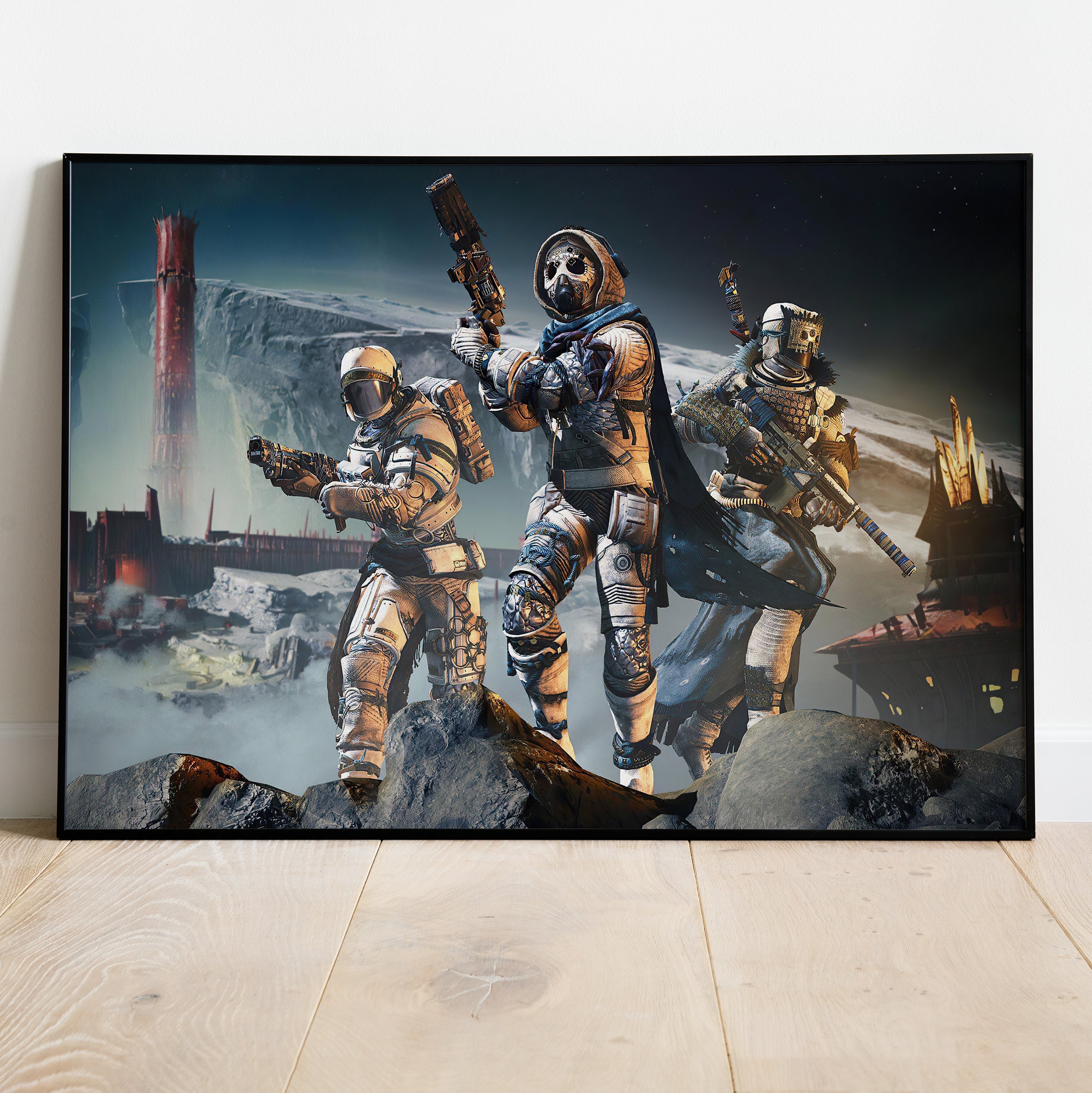Destiny Poster, Game Print, Wall Art, Gift for Gamers - Etsy