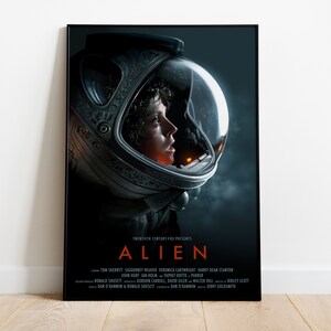 Alien Poster, Movie Print, Wall Art, Gift for Film Fans #2