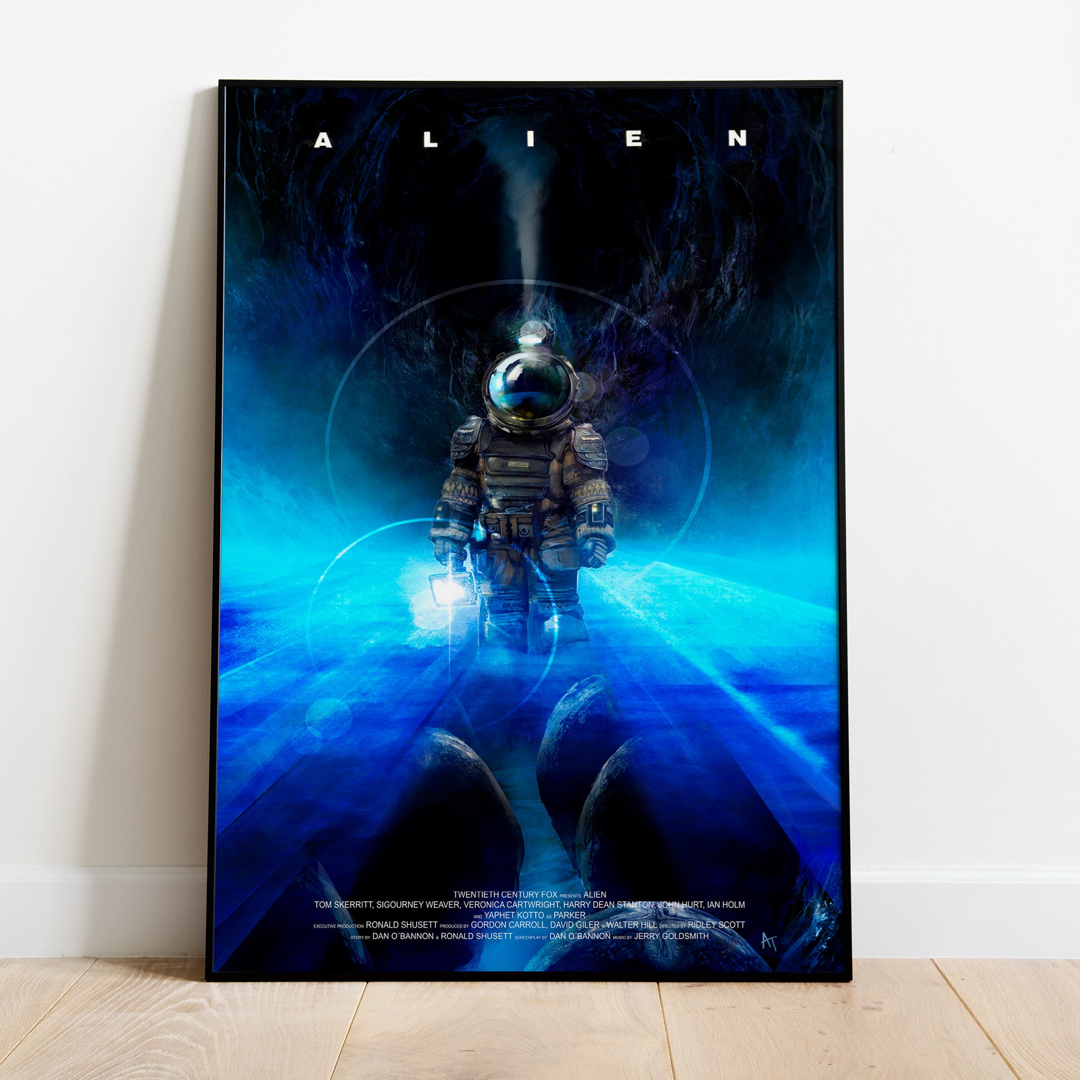 Alien Poster, Movie Print, Wall Art, Gift for Film Fans #2 - Etsy