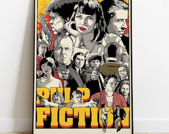 PULP FICTION - JULES Quote Poster (12