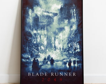 Blade Runner Poster, Movie Print, Wall Art, Gift for Film Fans #2